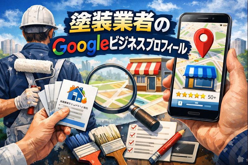 ペンキ屋のGoogleマップに登録掲載申し込みする方法
